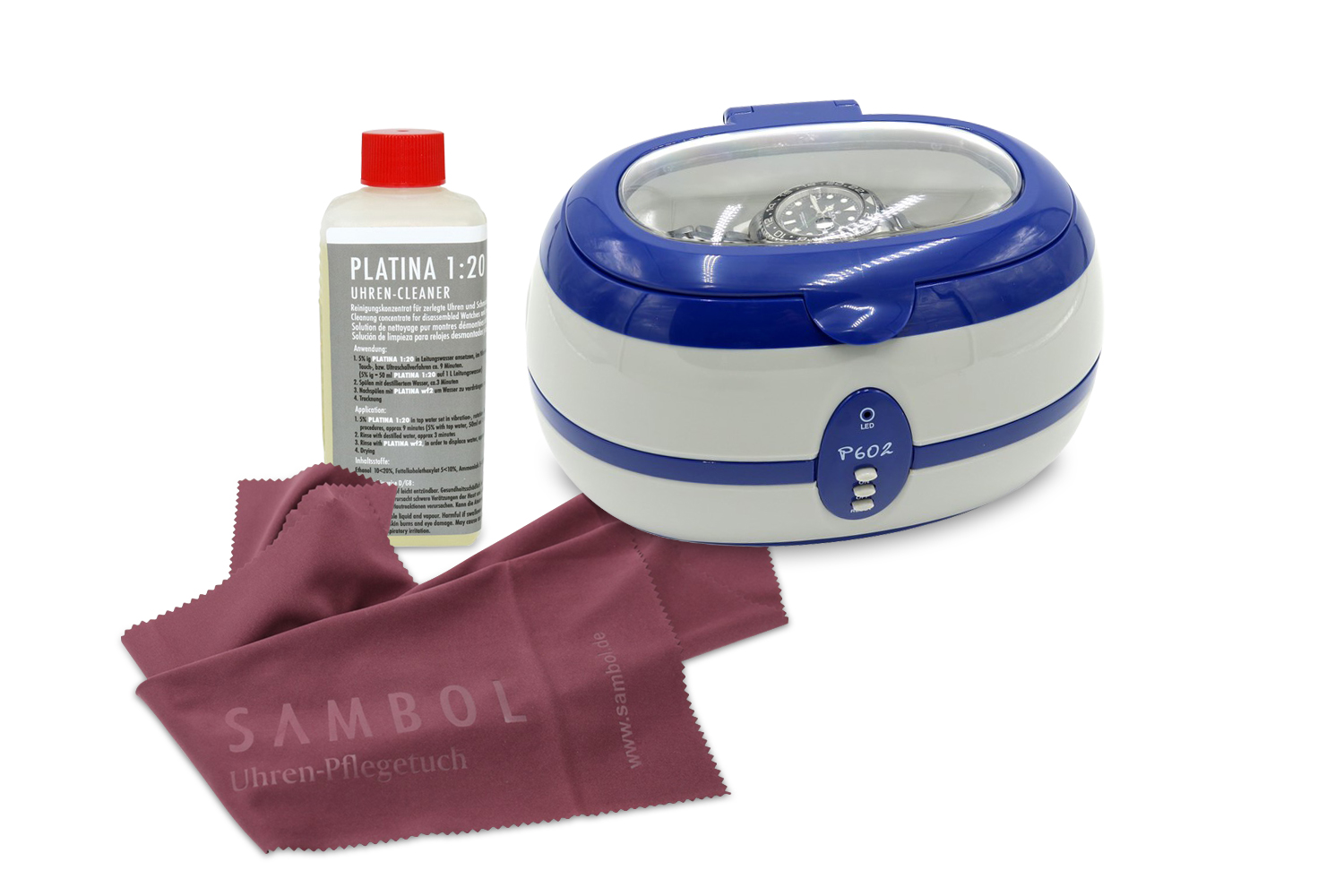 Bild von Uhren-Reiniger Set mit Ultraschallgerät