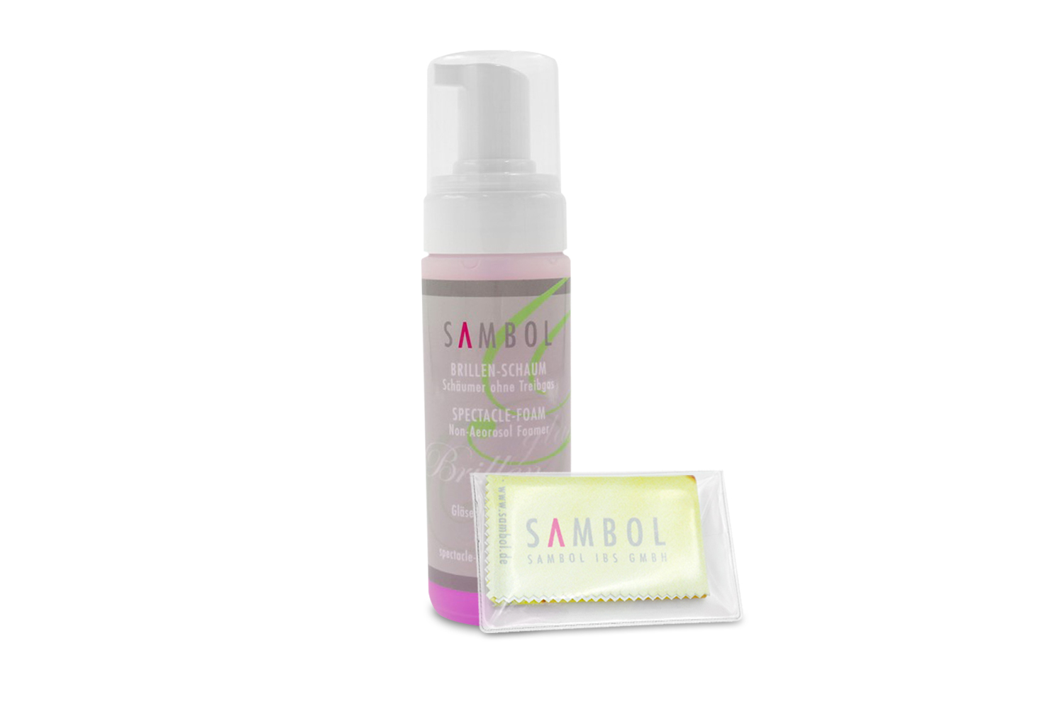 Bild von Brillen Reinigungsschaum 150 ml Set